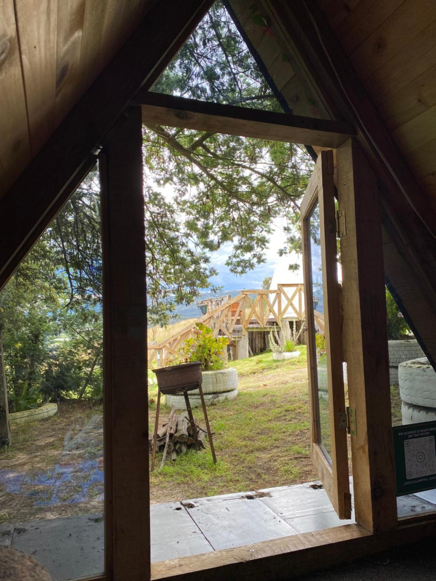 Mini Cabana Roca Glamping Suesca Exterior photo